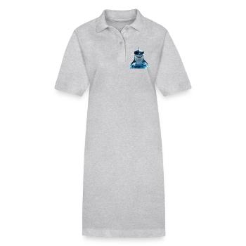 Requin Requin Requin Tigre Requin Requin Gris Grand Requin Blanc - Robe polo bio PAIGER Stanley/Stella Femme - noir - Devant