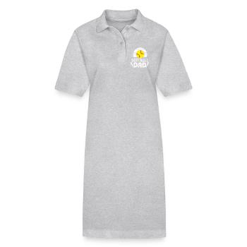 Softball Papa - Stanley/Stella Frauen Bio-Polokleid PAIGER - Schwarz - Vorne