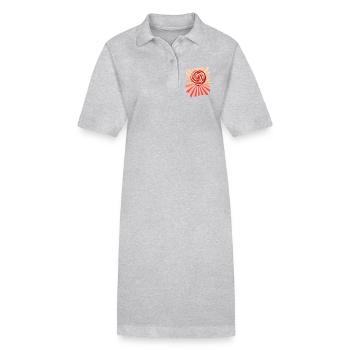 Lollipop lollipop candy candy - Stanley/Stella PAIGER Organic Women’s Polo Dress - black - Front