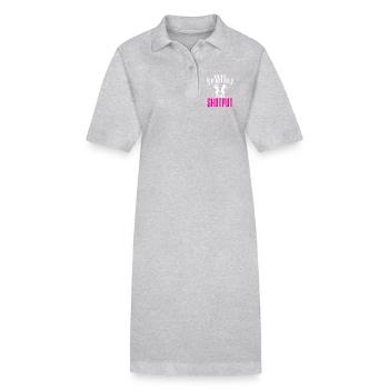 Lancer du poids Lancer du poids Lanceur de poids - Robe polo bio PAIGER Stanley/Stella Femme - noir - Devant