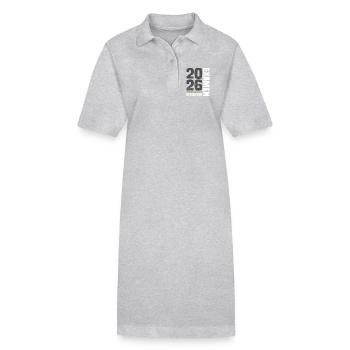 Notfallsanitäter Examen Bestanden 2026 - Stanley/Stella Frauen Bio-Polokleid PAIGER - Schwarz - Vorne