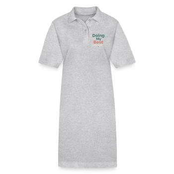 Soins personnels, Guérison en cours, Repos, Doux - Robe polo bio PAIGER Stanley/Stella Femme - noir - Devant