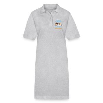 Gaming - Stanley/Stella Frauen Bio-Polokleid PAIGER - Schwarz - Vorne