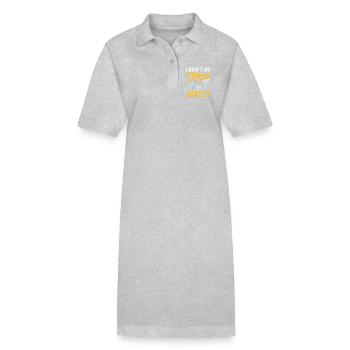Toilet Clogging Master Funny - Stanley/Stella PAIGER Organic Women’s Polo Dress - black - Front