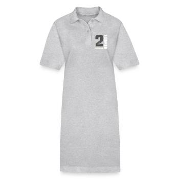 Congratulations 2nd Exam - Stanley/Stella PAIGER Organic Women’s Polo Dress - black - Front