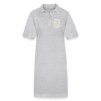 Singer Sayings - Stanley/Stella PAIGER Organic Women’s Polo Dress - black - Front