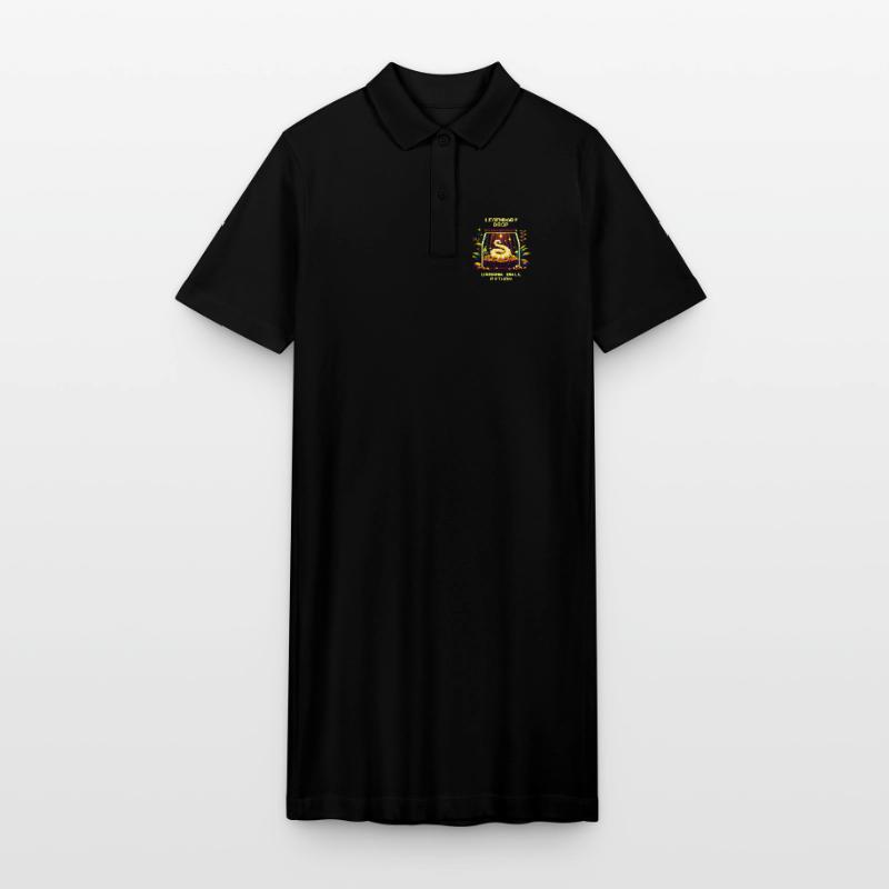 Legendärer Fund: Banana Königspython | Python Stanley/Stella Frauen Bio-Polokleid PAIGER