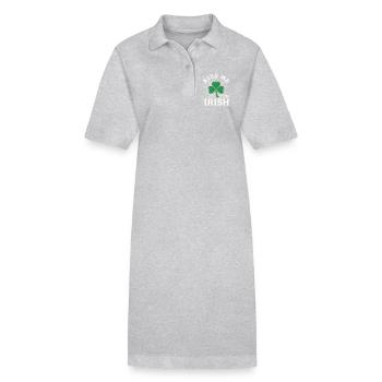 Kiss Me I’m Irish Shamrock St Patrick Citation - Robe polo bio PAIGER Stanley/Stella Femme - noir - Devant