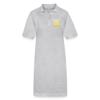 Don du conducteur de train - Robe polo bio PAIGER Stanley/Stella Femme - noir - Devant
