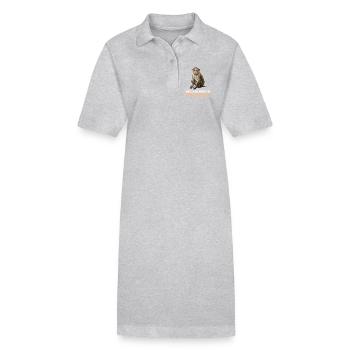 Macaque Macaque - Stanley/Stella PAIGER Organic Women’s Polo Dress - black - Front