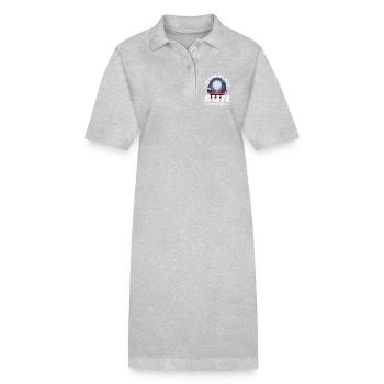 Solar eclipse 2026, August 12 - Stanley/Stella PAIGER Organic Women’s Polo Dress - black - Front