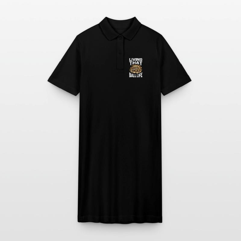 Python roi Serpents Amateurs de terrarium Python Robe polo bio PAIGER Stanley/Stella Femme