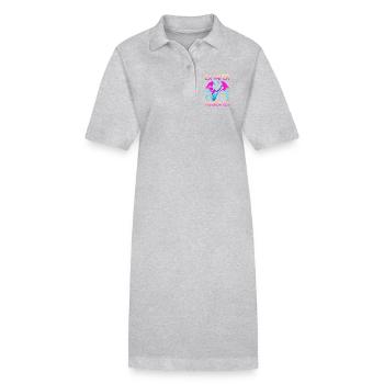 Nichtraucher Ex Raucher Ex Vaper - Stanley/Stella Frauen Bio-Polokleid PAIGER - Schwarz - Vorne