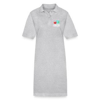 Archäologie Geologie - Stanley/Stella Frauen Bio-Polokleid PAIGER - Schwarz - Vorne