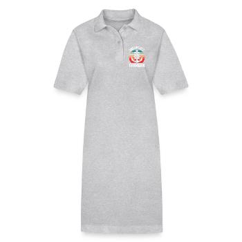 Segeln ANKERPLATZ FEHMARN Lustiges - Stanley/Stella Frauen Bio-Polokleid PAIGER - Schwarz - Vorne