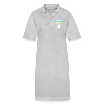 Grammar English Spelling - Stanley/Stella PAIGER Organic Women’s Polo Dress - black - Front