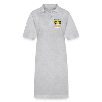 Birthday Crew Cancun 2027 - Stanley/Stella Frauen Bio-Polokleid PAIGER - Schwarz - Vorne