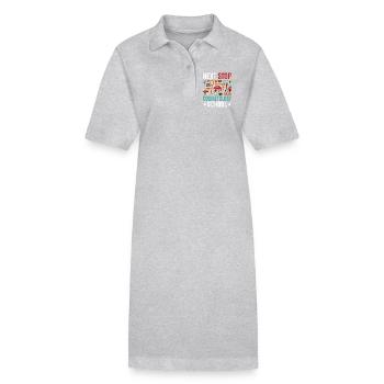 Next Stop Cosmetology School - Stanley/Stella Frauen Bio-Polokleid PAIGER - Schwarz - Vorne