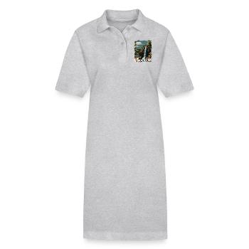 Île de Madère Portugal Vacances Visites Souvenirs - Robe polo bio PAIGER Stanley/Stella Femme - noir - Devant