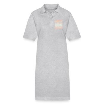 25 ans légendaire - (legendär), Jubiläum, Firma - Robe polo bio PAIGER Stanley/Stella Femme - noir - Devant