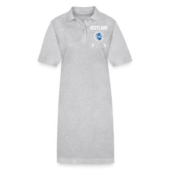 Scotland - Stanley/Stella PAIGER Organic Women’s Polo Dress - black - Front