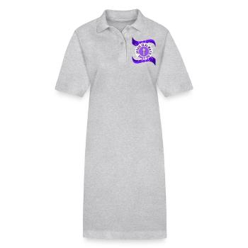 Jesus Christus, Jesus Christ, Spruch, Typografie - Stanley/Stella Frauen Bio-Polokleid PAIGER - Schwarz - Vorne