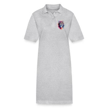 Cool Dragon - Stanley/Stella PAIGER Organic Women’s Polo Dress - black - Front