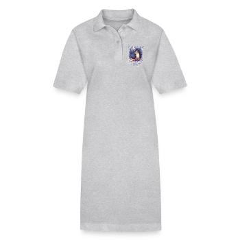 Fuchs Bibelvers Christlich - Stanley/Stella Frauen Bio-Polokleid PAIGER - Schwarz - Vorne