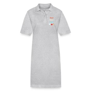 Pédagogue en éducation spécialisée - Robe polo bio PAIGER Stanley/Stella Femme - noir - Devant