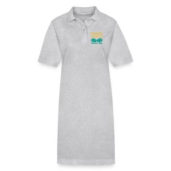 Dino World Kiddo Rex - Robe polo bio PAIGER Stanley/Stella Femme - noir - Devant