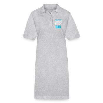 Air Traffic Controller Dad - Stanley/Stella PAIGER Organic Women’s Polo Dress - black - Front