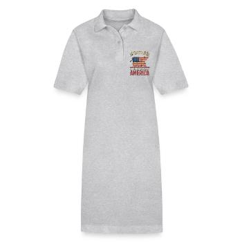 Livestock Breeder Agriculture Is The Local Farmers - Stanley/Stella PAIGER Organic Women’s Polo Dress - black - Front