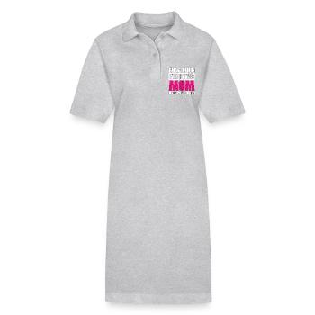 Wing Chun Fighter Maman L’Idole Art Martial Chinois - Robe polo bio PAIGER Stanley/Stella Femme - noir - Devant