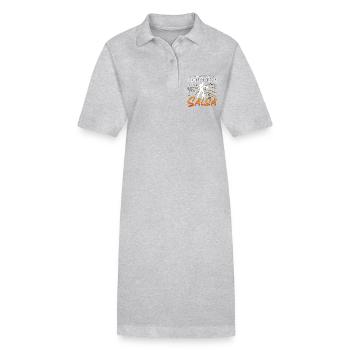 Salsa Dance You Lost Me Mambo Dance Salsa Dancer - Stanley/Stella Frauen Bio-Polokleid PAIGER - Schwarz - Vorne