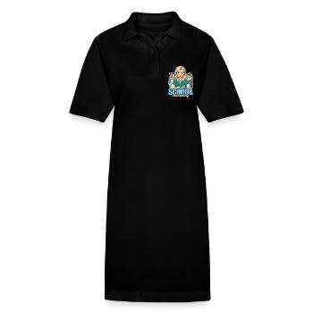 School Counselor School Counseling Psychologist - Stanley/Stella PAIGER Organic Women’s Polo Dress - black - Front