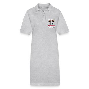 Behavioral Therapist I Don't Manipulate Therapist - Stanley/Stella PAIGER Organic Women’s Polo Dress - black - Front
