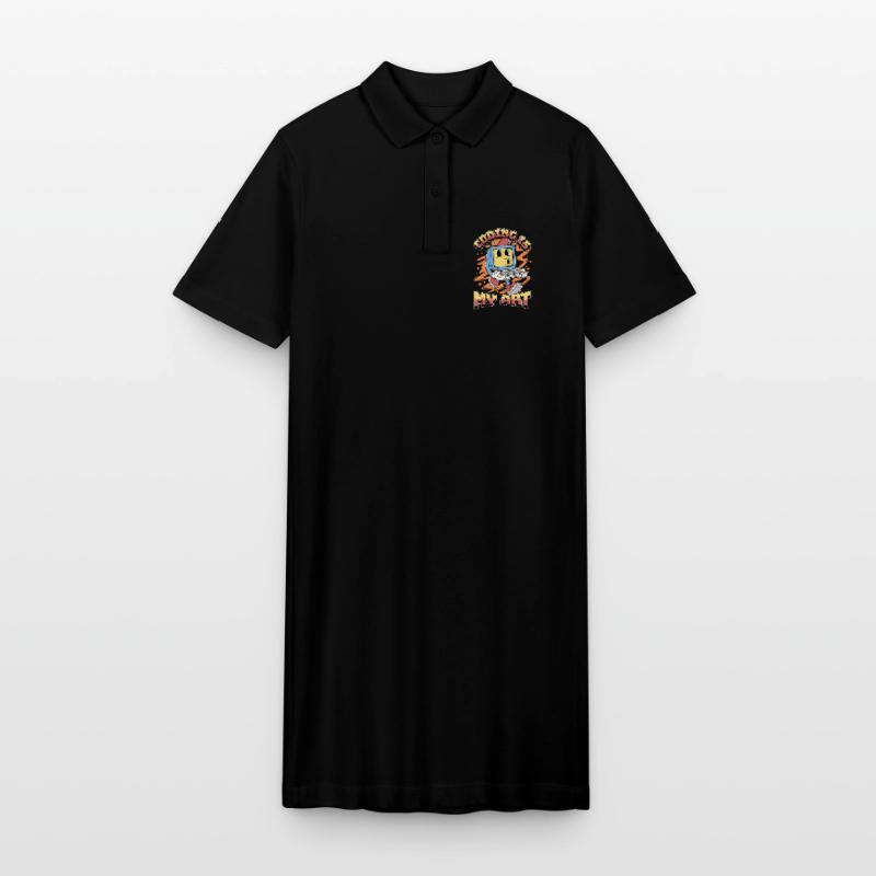 Coder Coding Is My Art Software Engineering Coders Stanley/Stella Frauen Bio-Polokleid PAIGER