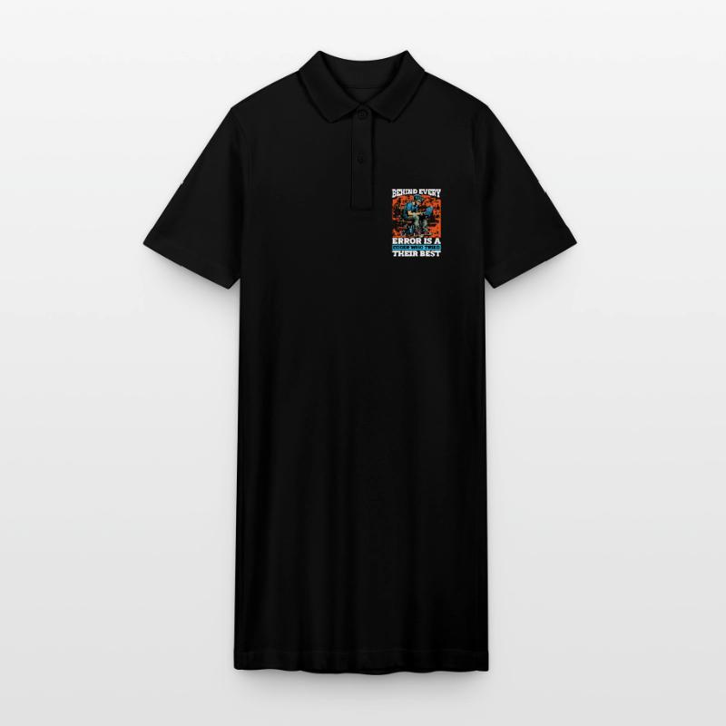 Coder Behind Every Error Is A Coder Web Developer Stanley/Stella Frauen Bio-Polokleid PAIGER