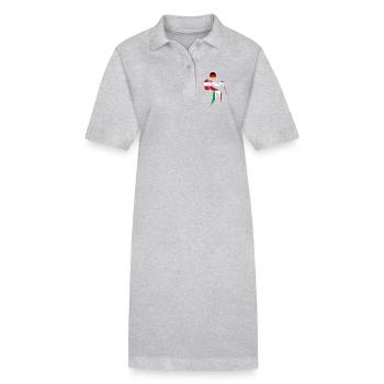 Alpenüberquerung E5 Wandern - Stanley/Stella Frauen Bio-Polokleid PAIGER - Schwarz - Vorne