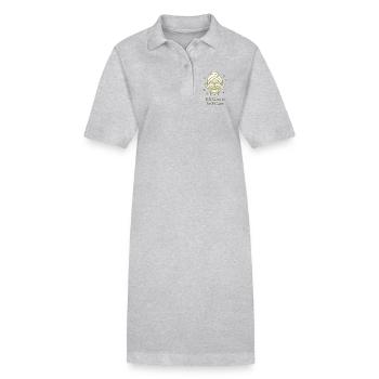 Elf Pflege ist Selbstfürsorge - Stanley/Stella Frauen Bio-Polokleid PAIGER - Schwarz - Vorne