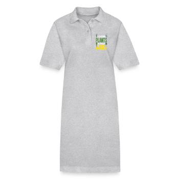 Garten- Und Pflanzenliebhaber Geschenke - Stanley/Stella Frauen Bio-Polokleid PAIGER - Schwarz - Vorne