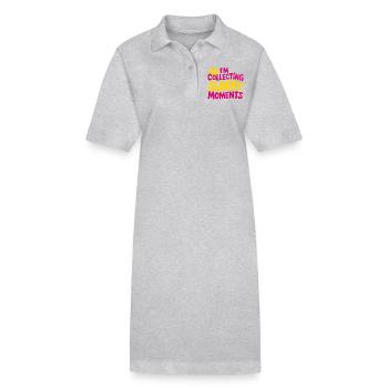 Sunny Summer Moments Vibes Sommer Sonne - Stanley/Stella Frauen Bio-Polokleid PAIGER - Schwarz - Vorne