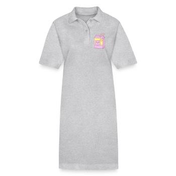 Cute Package Design - Stanley/Stella PAIGER Organic Women’s Polo Dress - black - Front