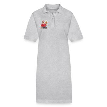 Finisher Beer - Stanley/Stella PAIGER Organic Women’s Polo Dress - black - Front
