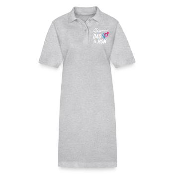 Funny Science Dad and Mom - Stanley/Stella Frauen Bio-Polokleid PAIGER - Schwarz - Vorne