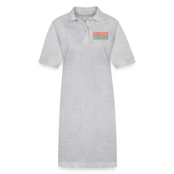 Gymnastics - Stanley/Stella PAIGER Organic Women’s Polo Dress - black - Front