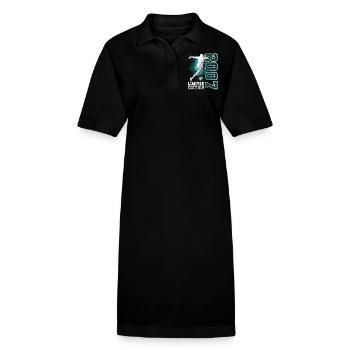 2007 Fußball Limited Edition Geburtstag - Stanley/Stella Frauen Bio-Polokleid PAIGER - Schwarz - Vorne