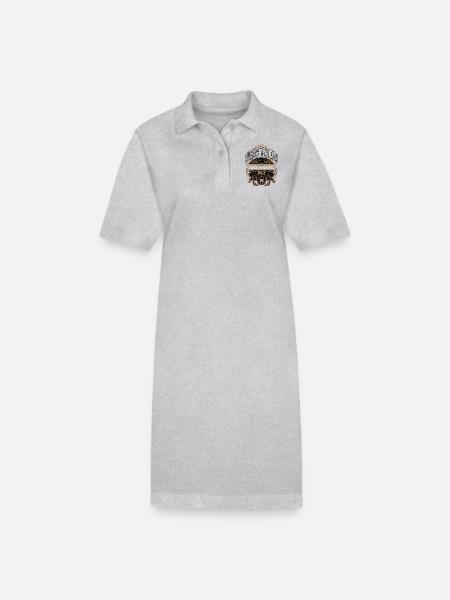 2020 Juli Geboren Geburtstag Geburtsjahr - Stanley/Stella Frauen Bio-Polokleid PAIGER - Schwarz