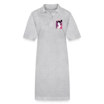 Geisha 4 - Stanley/Stella PAIGER Organic Women’s Polo Dress - black - Front