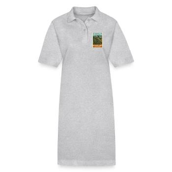 Roque Cano La Gomera - Stanley/Stella Frauen Bio-Polokleid PAIGER - Schwarz - Vorne